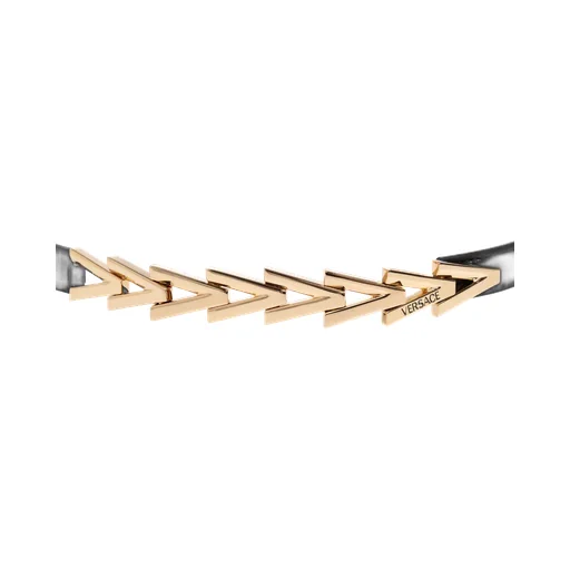 Versace Panelled Buckle Belt