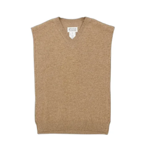 Piled-Knit Vest
