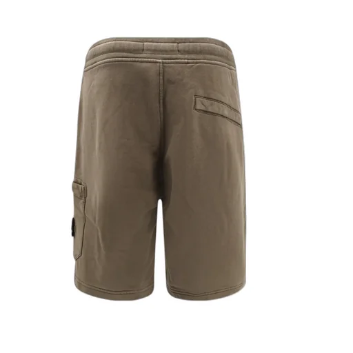 Stone Island Compass Patch Drawstring Shorts