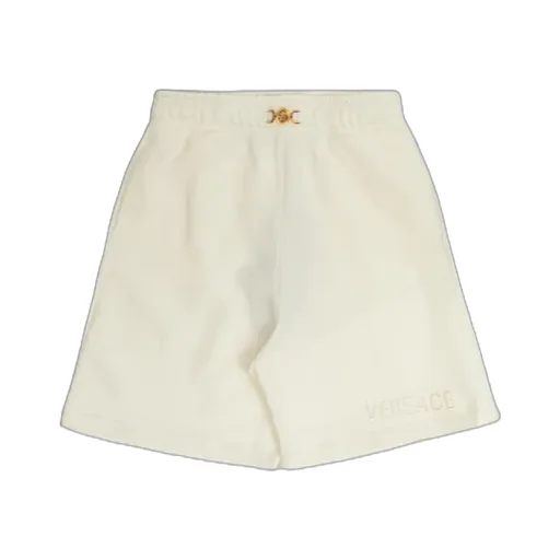 Versace Kids Embroidered Sangallo Sweat Shorts