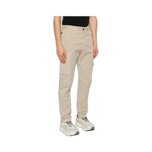 Stone Island Compass-Badge Tapered Cargo Trousers