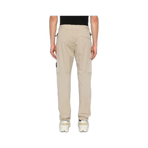 Stone Island Compass-Badge Tapered Cargo Trousers