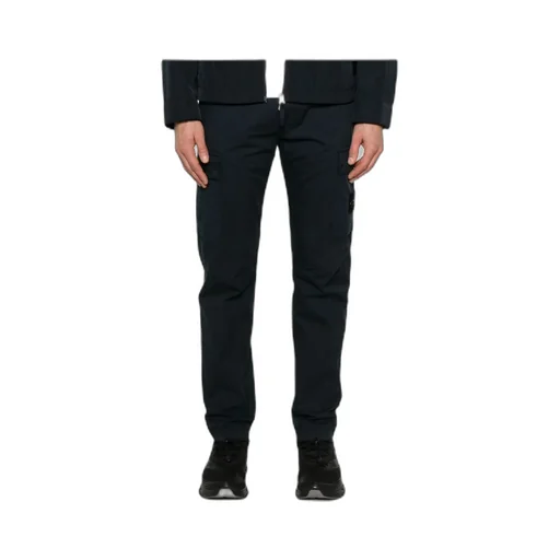 Stone Island Compass-Badge Tapered Cargo Trousers