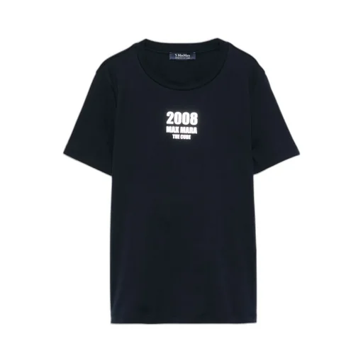 's Max Mara Quieto Logo Printed Crewneck T-Shirt