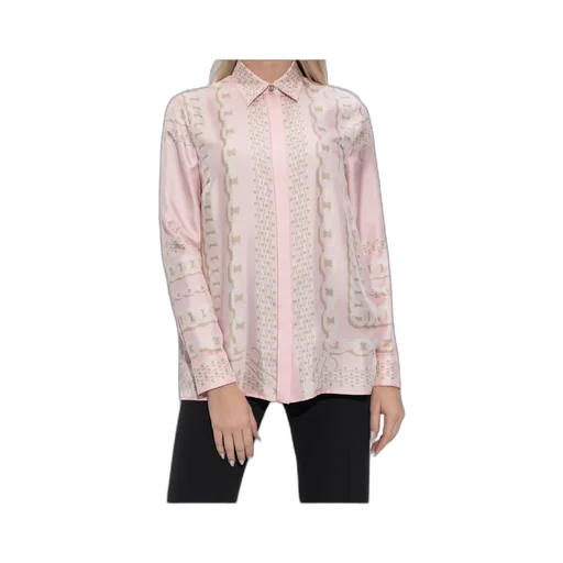 Versace Treasure Foulard Long-Sleeved Shirt