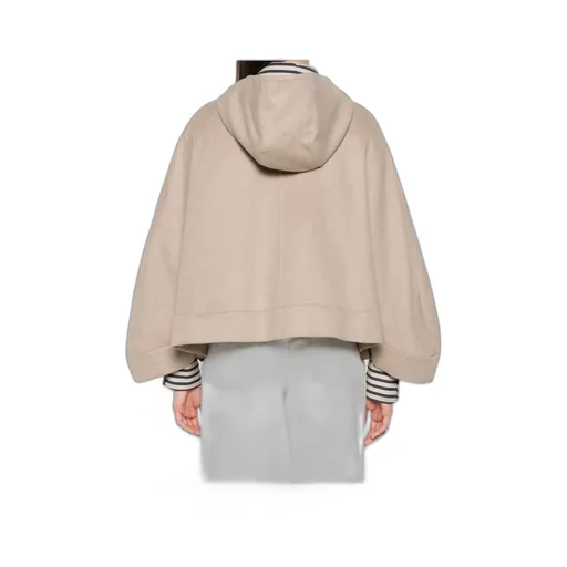 Max Mara Zip-Up Hooded Jacket