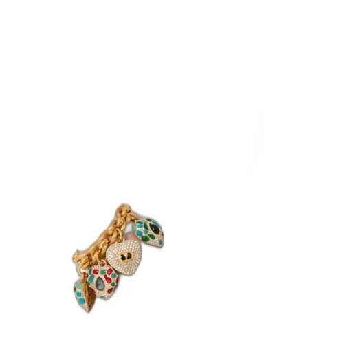 Valentino Vlogo Plaque Embellished Bracelet