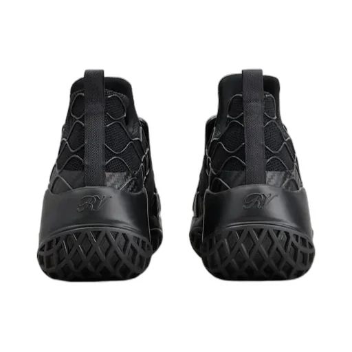 Roger Vivier Viv' Run Technical Lacquered Buckle Sneakers