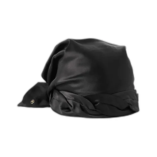 Valentino Logo Plaque Bow Detailed Head Scarf