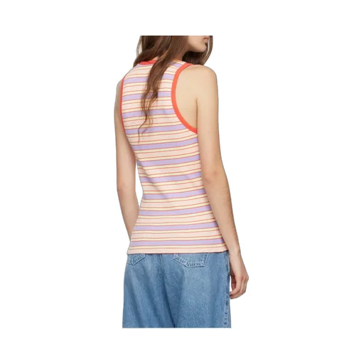 Jw Anderson Contrast Trim Striped Vest