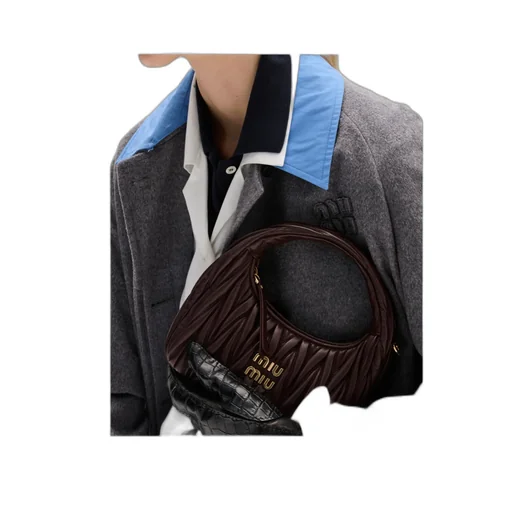 Wander Matelassé Nappa Leather Hobo Bag