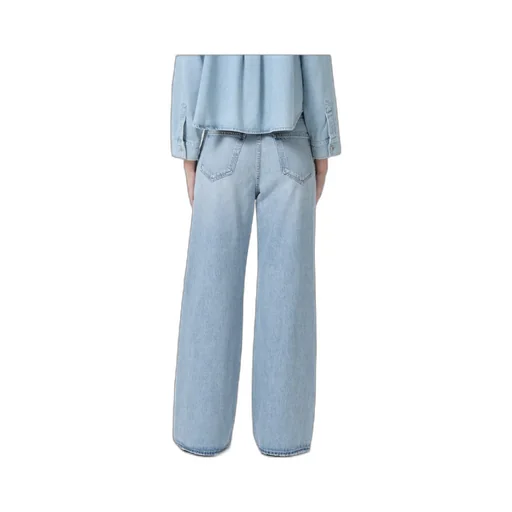 Agolde Dame High-Rise Wide Leg Jeans