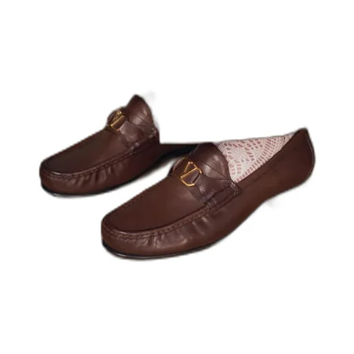 Valentino Vlogo Signature Slip-On Loafers