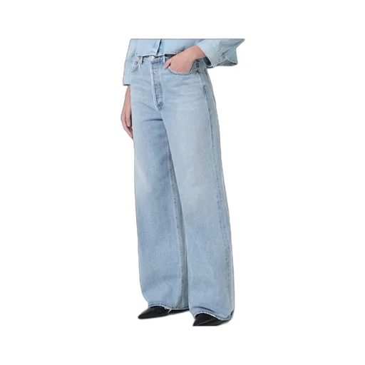 Agolde Dame High-Rise Wide Leg Jeans