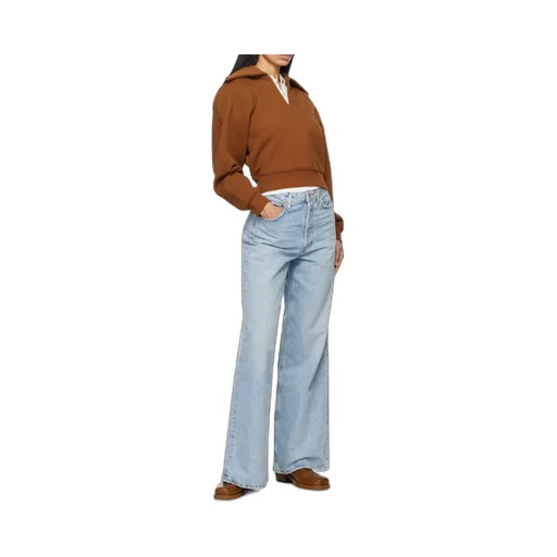 Agolde Dame High-Rise Wide Leg Jeans