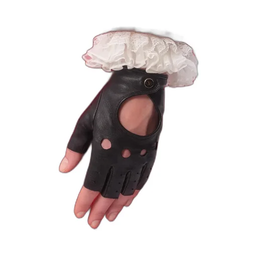 Valentino Vlogo Fingerless Gloves