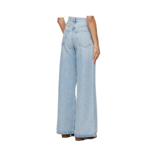 Agolde Dame High-Rise Wide Leg Jeans