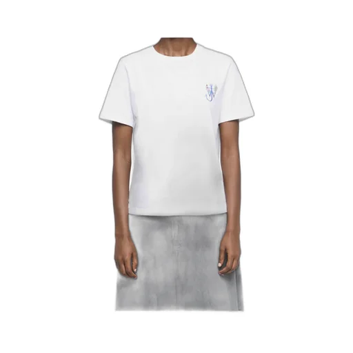 Jw Anderson Anchor Embroidery Printed T-Shirt