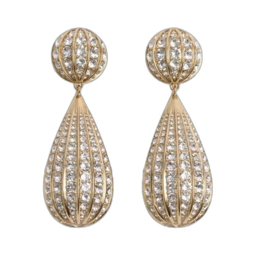 Valentino Poetiques Des Gouttes Embellished Earrings