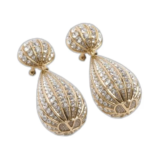 Valentino Poetiques Des Gouttes Embellished Earrings