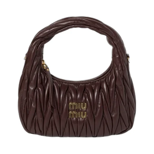 Wander Matelassé Nappa Leather Hobo Bag