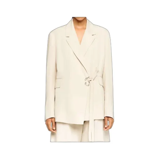 Jw Anderson Relaxed Fit Tailored Wrap Blazer