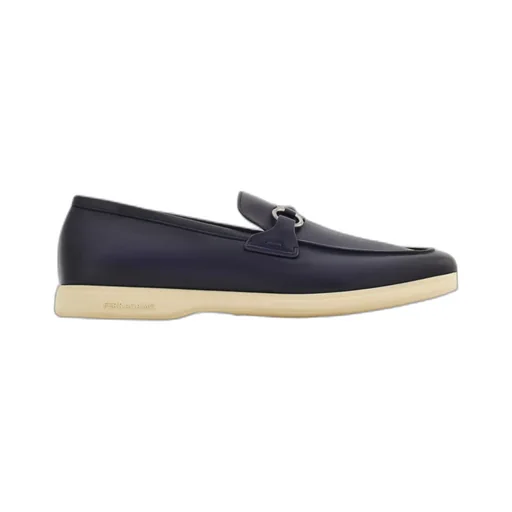 Ferragamo Gancini-Plaque Loafers