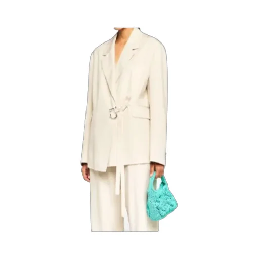Jw Anderson Relaxed Fit Tailored Wrap Blazer
