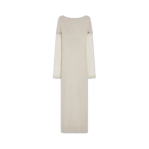 Stretch Viscose Long Dress