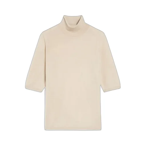 Max Mara Cecina High Neck Half-Sleeved Jumper