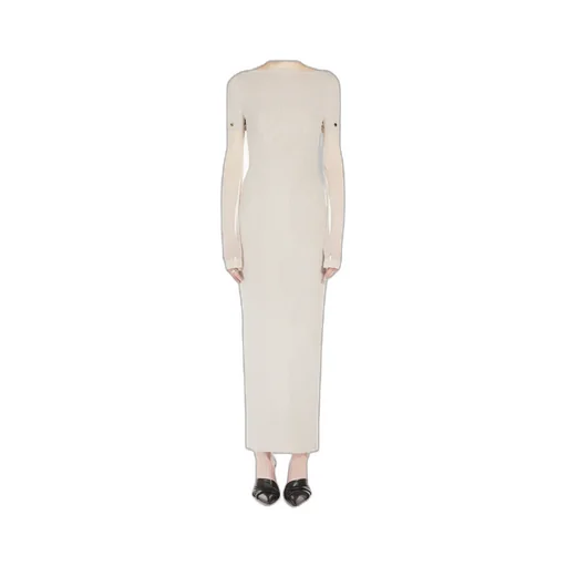 Stretch Viscose Long Dress