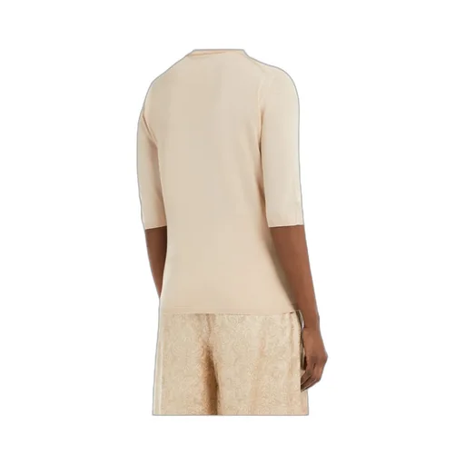 Max Mara Cecina High Neck Half-Sleeved Jumper