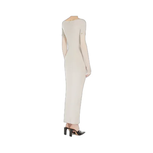 Stretch Viscose Long Dress
