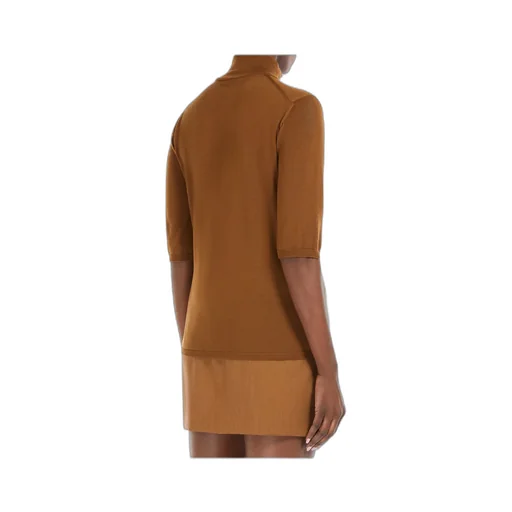 Wool Knit Turtleneck Jumper