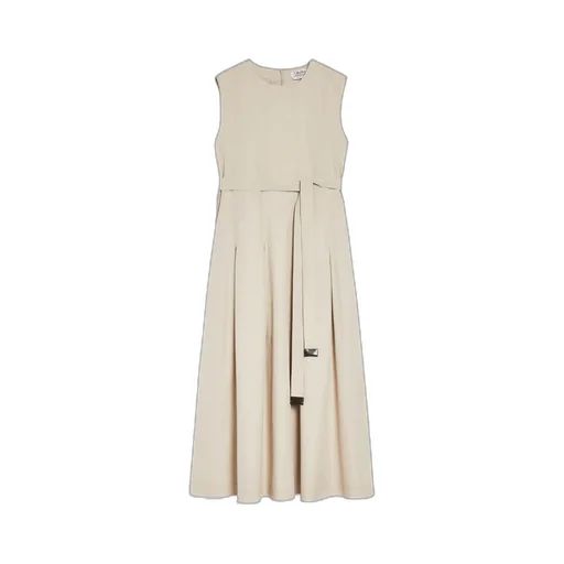 's Max Mara Amina Crewneck Belted Dress