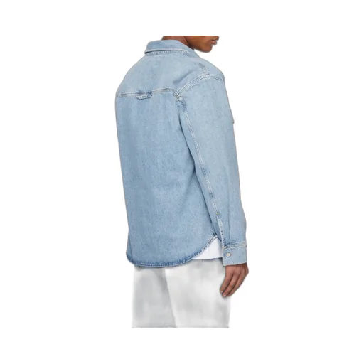 Long-Sleeved Denim Shirt