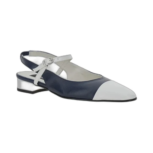 Contrast-Color Ballet Shoes