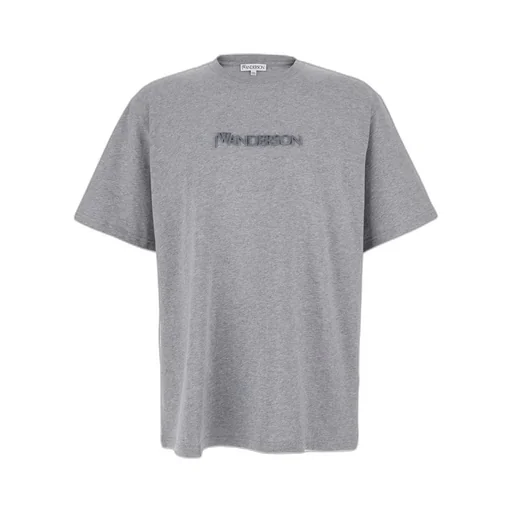 Flocked-Logo T-Shirt