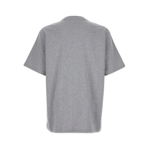 Flocked-Logo T-Shirt