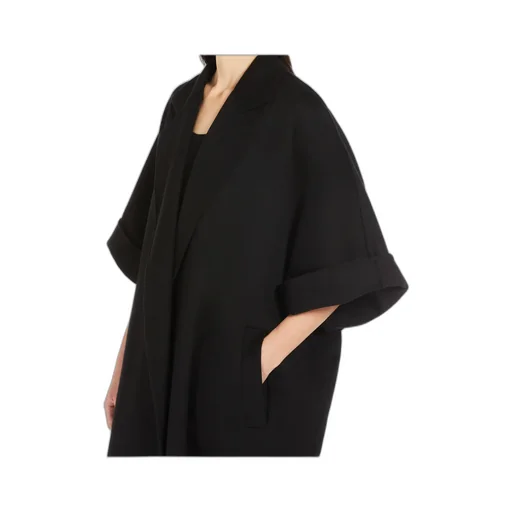 Max Mara Collored Short-Sleeved Coat
