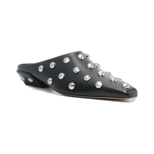 Paris Texas Belle Embellished Mules