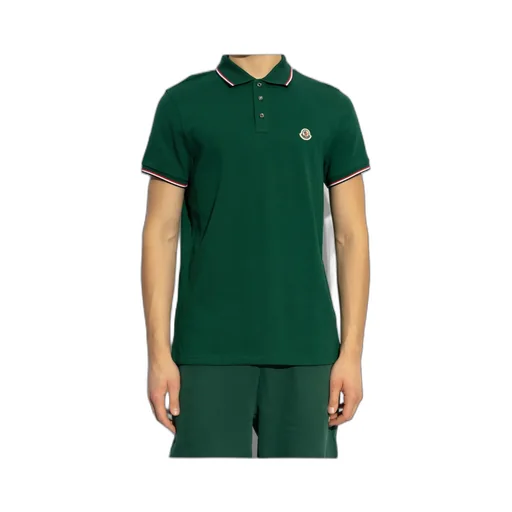 Moncler Logo Patch Polo Shirt