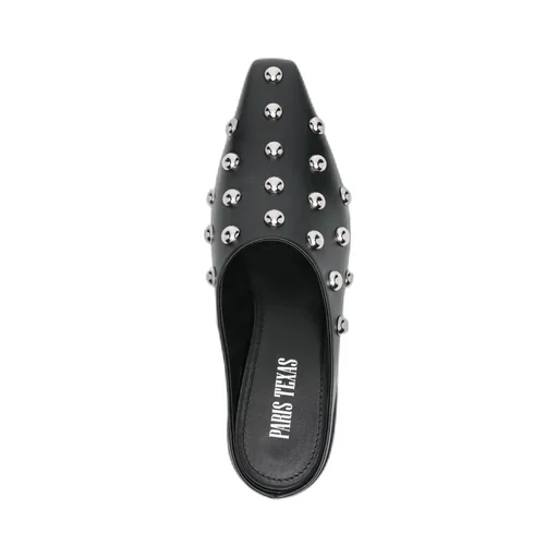 Paris Texas Belle Embellished Mules