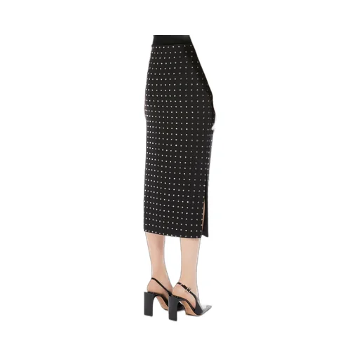 Sportmax Nome All-Over Embellished Midi Skirt
