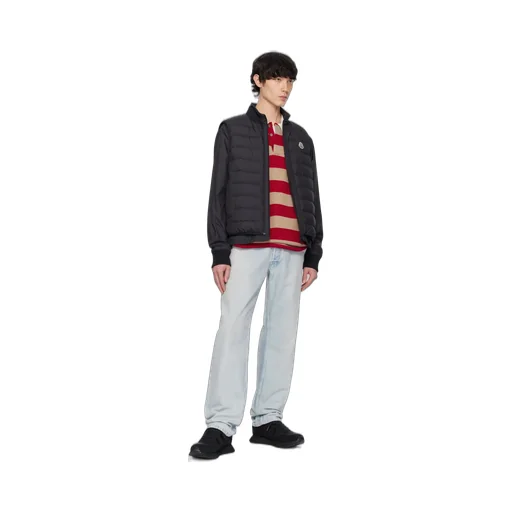 Moncler Logo Patch Down Jacket