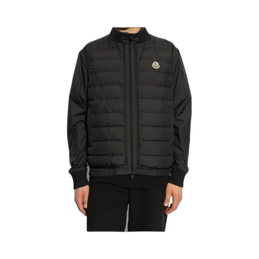 Moncler Logo Patch Down Jacket