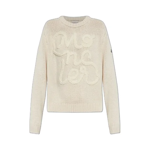 Moncler Logo Intarsia-Knit Jumper