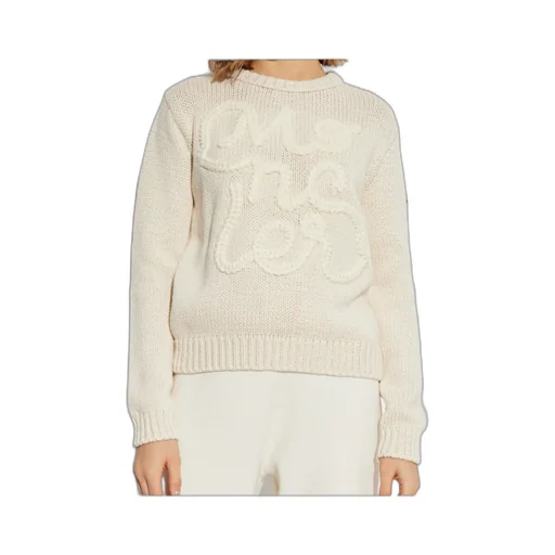 Moncler Logo Intarsia-Knit Jumper