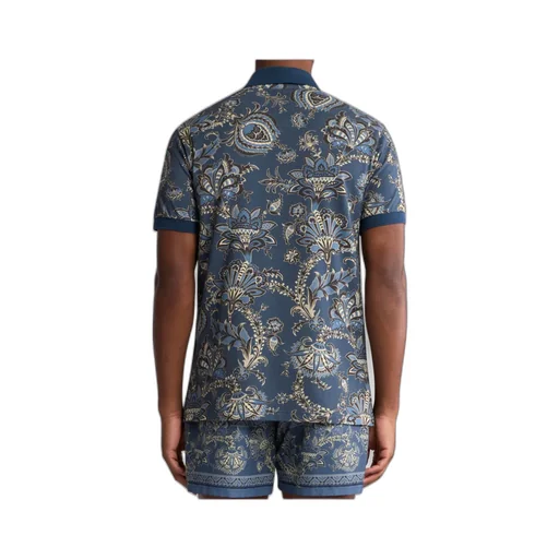 Etro Paisley Printed Polo Shirt