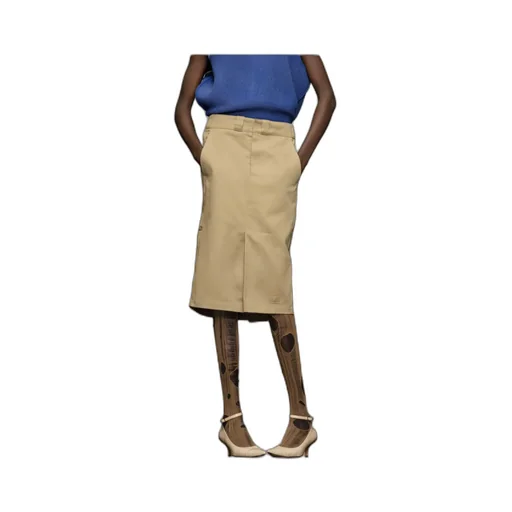 Maison Margiela Skater Chino Midi Skirt